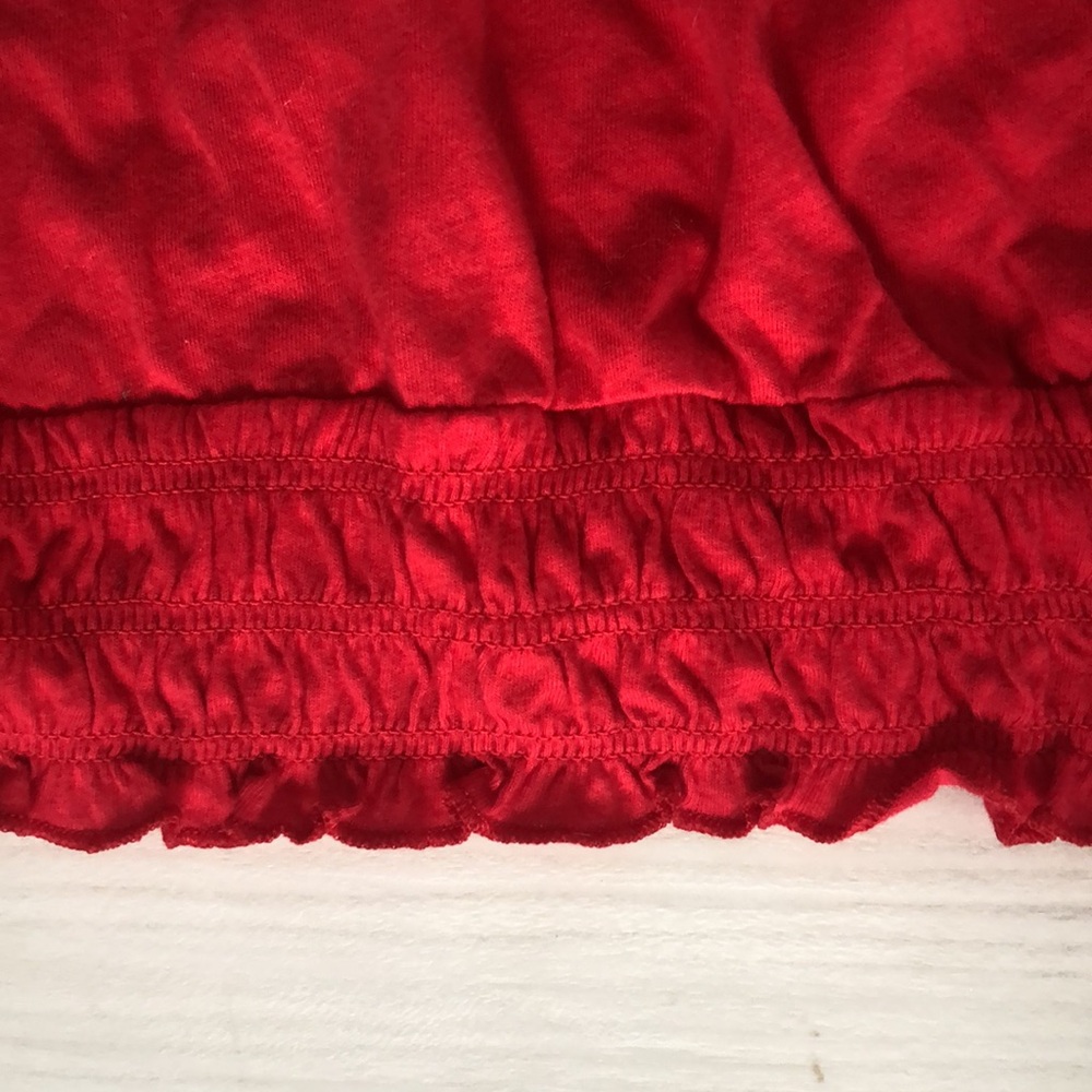 Red halter top - Picture 5 of 6